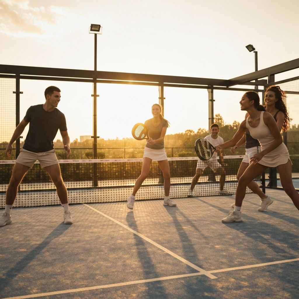 Active lifestyle - friends playing sports
